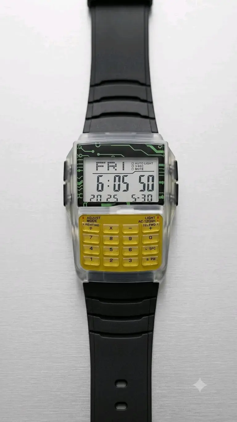 Reloj digital con calculadora - 2