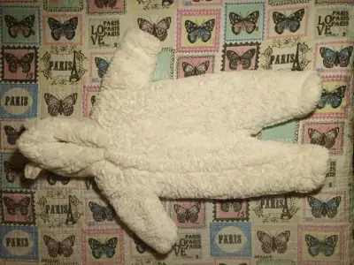 Pijama infantil polar blanco - miniatura 1