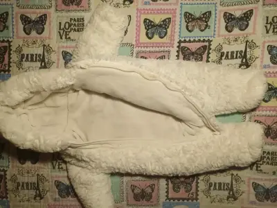 Pijama infantil polar blanco - miniatura 2