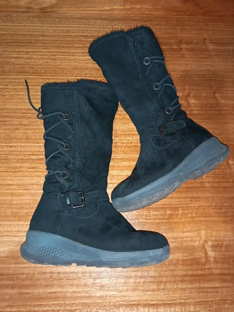 Botas negras de invierno - 1
