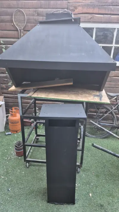 Campana con extractor de humo para parrilla - miniatura 4