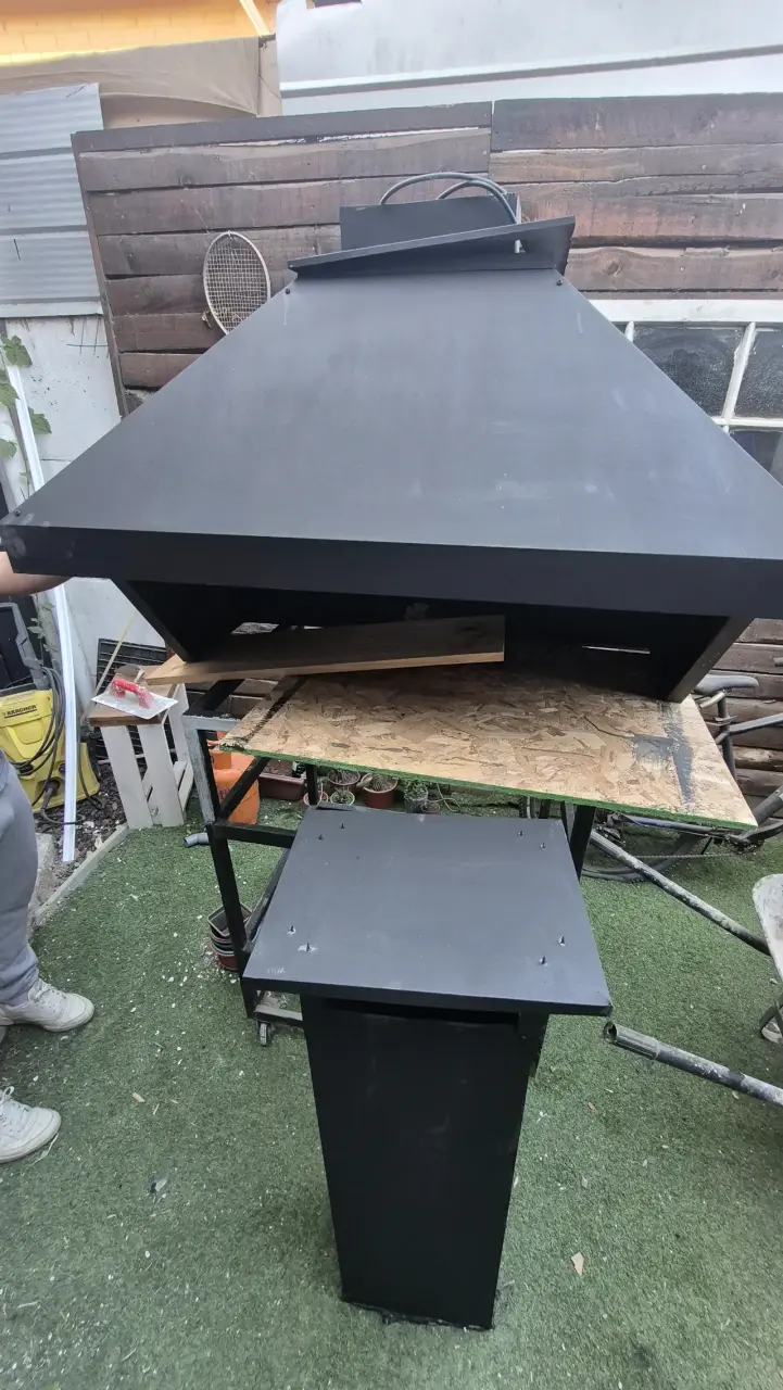 Campana con extractor de humo para parrilla - 5