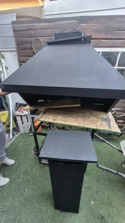 Campana con extractor de humo para parrilla - miniatura 5