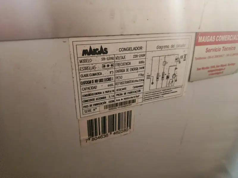 Congelador exhibidor de vidrio - 3