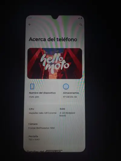 Smartphone Moto G06 256GB - miniatura 1