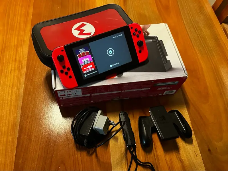 Nintendo Switch v1 consola y accesorios - 2