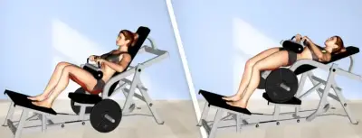 Banca ejercicio para lumbar, piernas y gluteos - miniatura 3