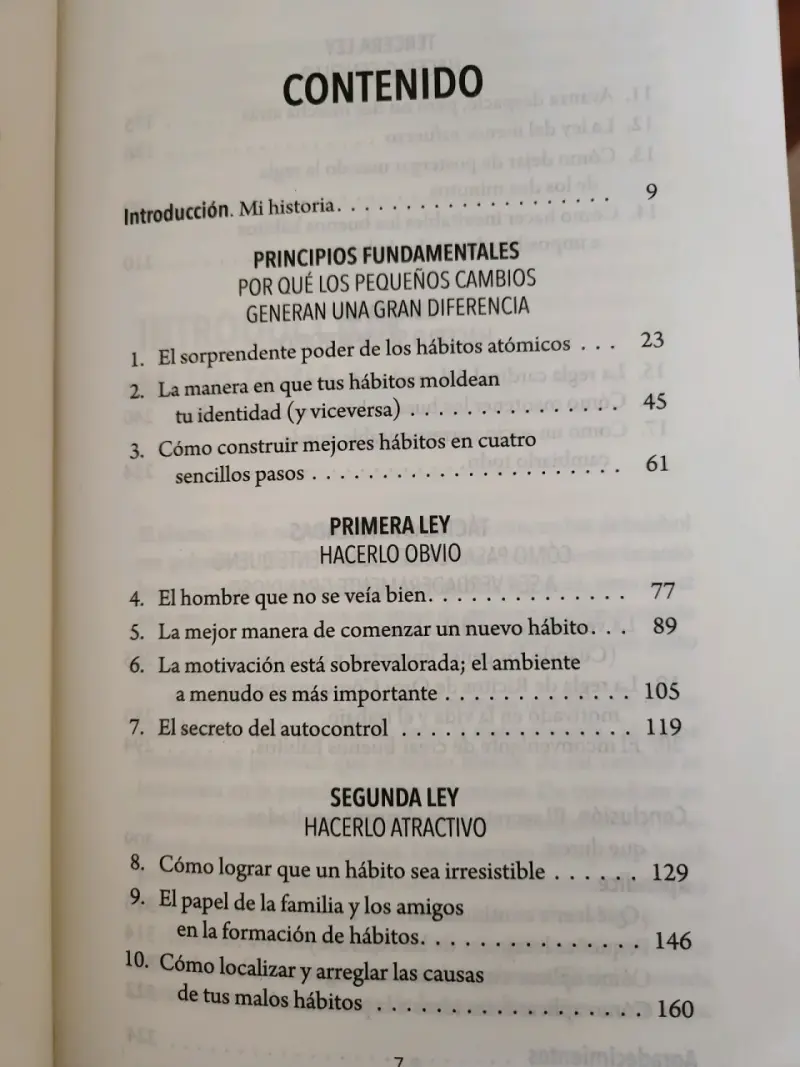 Libro Hábitos Atómicos - 2