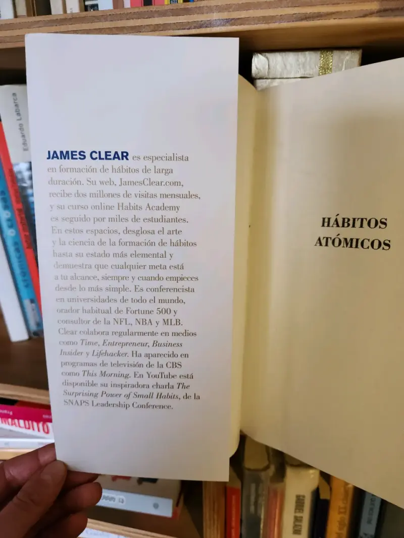 Libro Hábitos Atómicos - 6