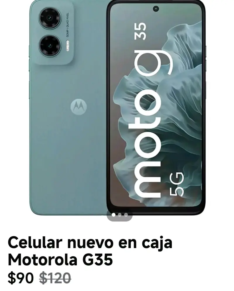 Celular Motorola G35 nuevo - 1