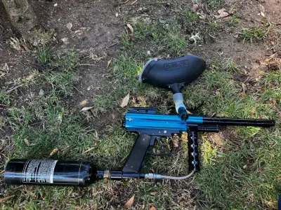 Marcadora de paintball azul Spider Sonix - miniatura 1
