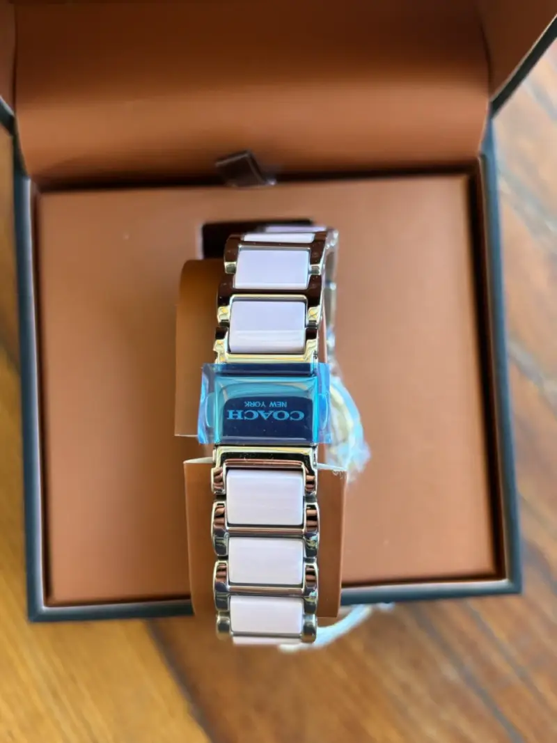 Reloj Coach rosado nuevo - 5