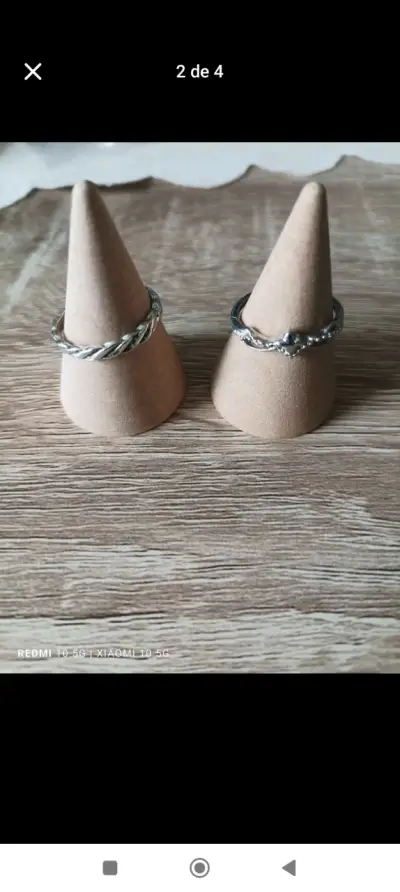 Anillos de acero simples - miniatura 1
