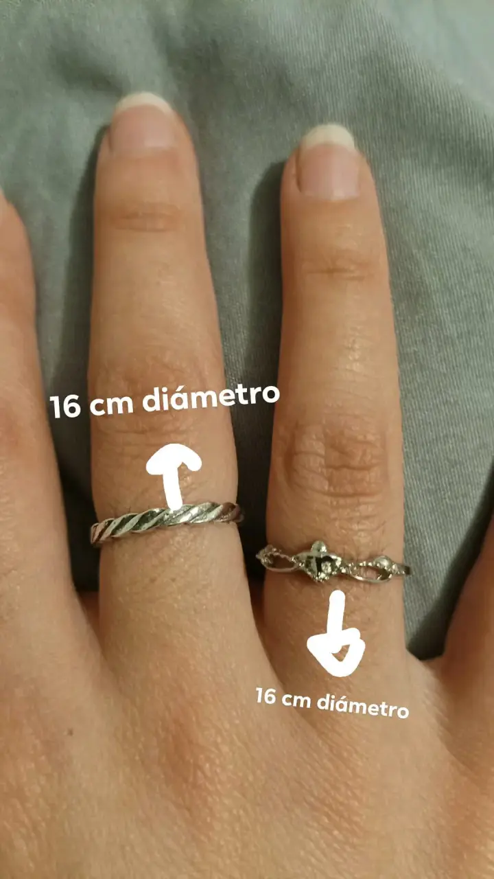 Anillos de acero simples - 2