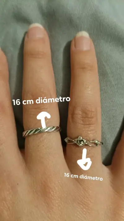 Anillos de acero simples - miniatura 2