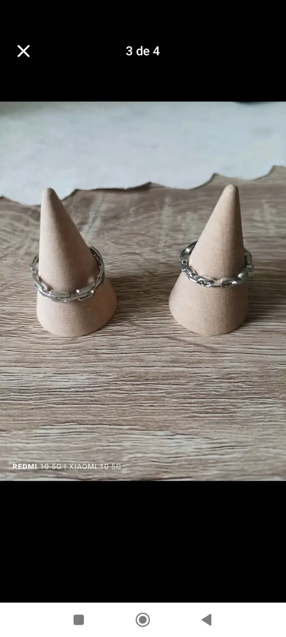 Anillos de acero elegantes - 2