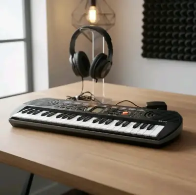 Teclado Casio SA77 incluye transformador - miniatura 1