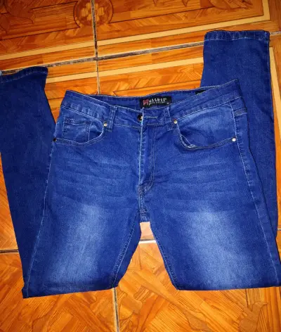 Jeans azul para mujer - miniatura 1