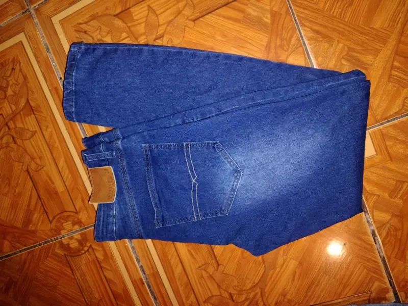 Jeans azul para mujer - 2
