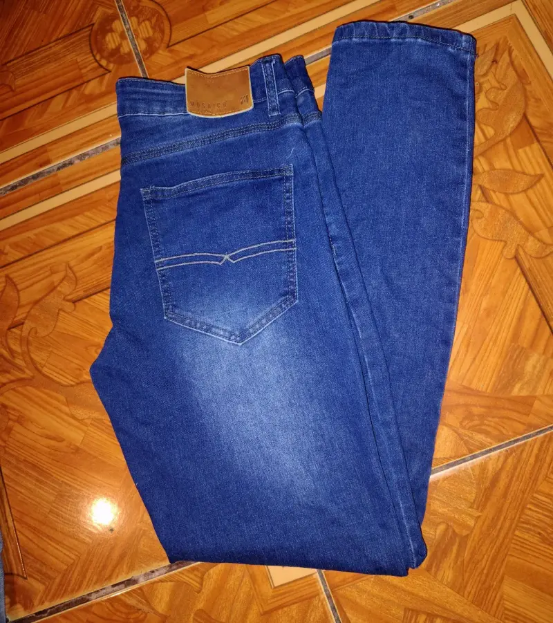 Jeans azul para mujer - 3