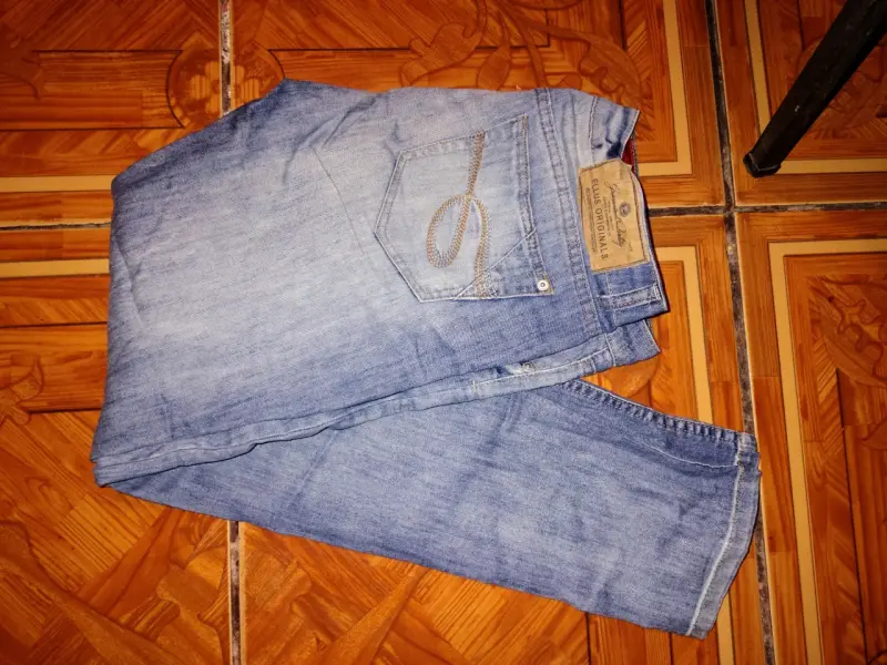Jeans azul para mujer - 4