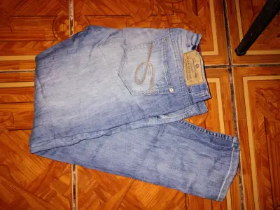 Jeans azul para mujer - miniatura 4