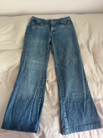 Jeans de mezclilla azul - miniatura 1