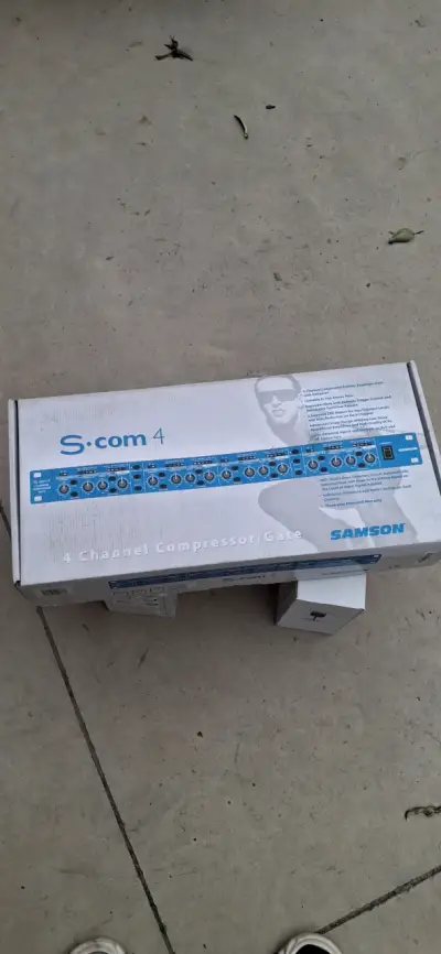 Procesador de audio Samson S com 4 (2uni) - miniatura 3