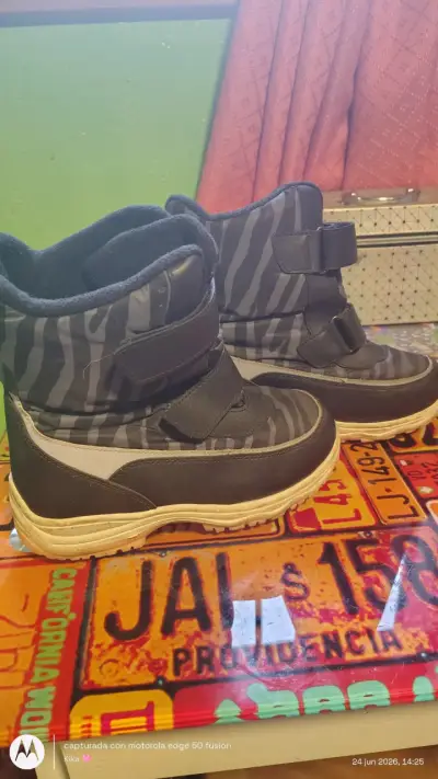 Botas de invierno color negro N33 - miniatura 1
