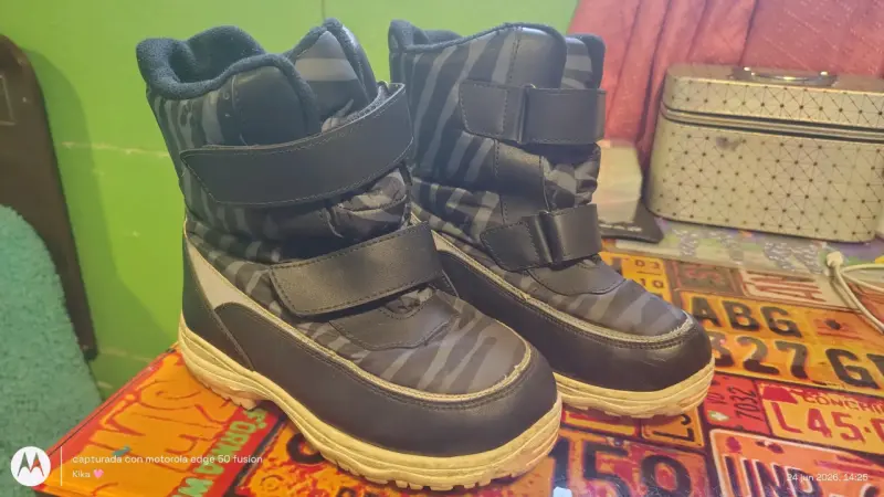 Botas de invierno color negro N33 - 2