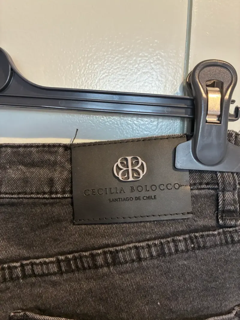 Jeans con cristales marca Cecilia Bolocco - 5