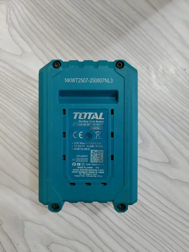 Batería TOTAL 20V Li-Ion 4.0Ah - 3