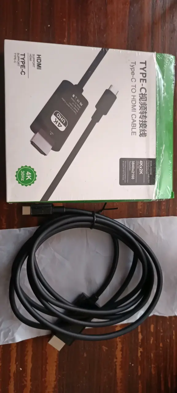 Cable adaptador Tipo-C a HDMI