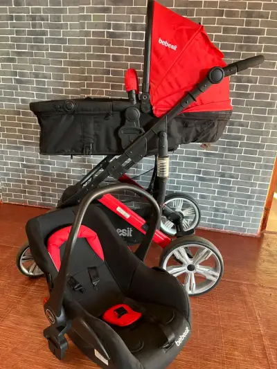 Coche para bebé Bebesit rojo - miniatura 6