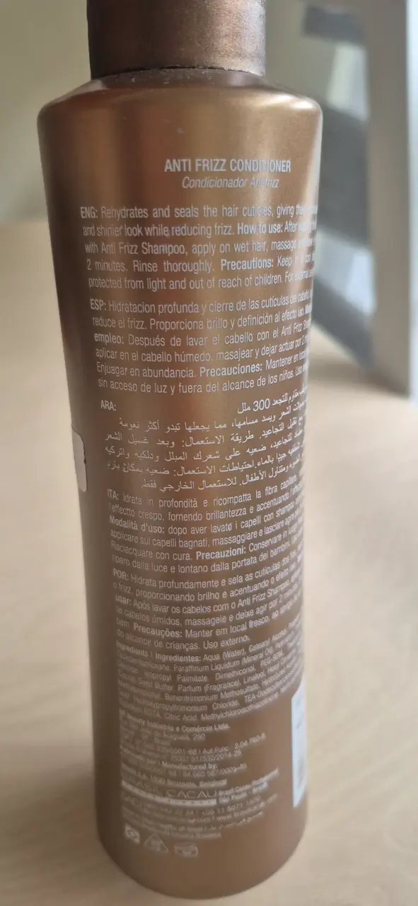 Acondicionador Antifrizz Brasil Cacau - 3