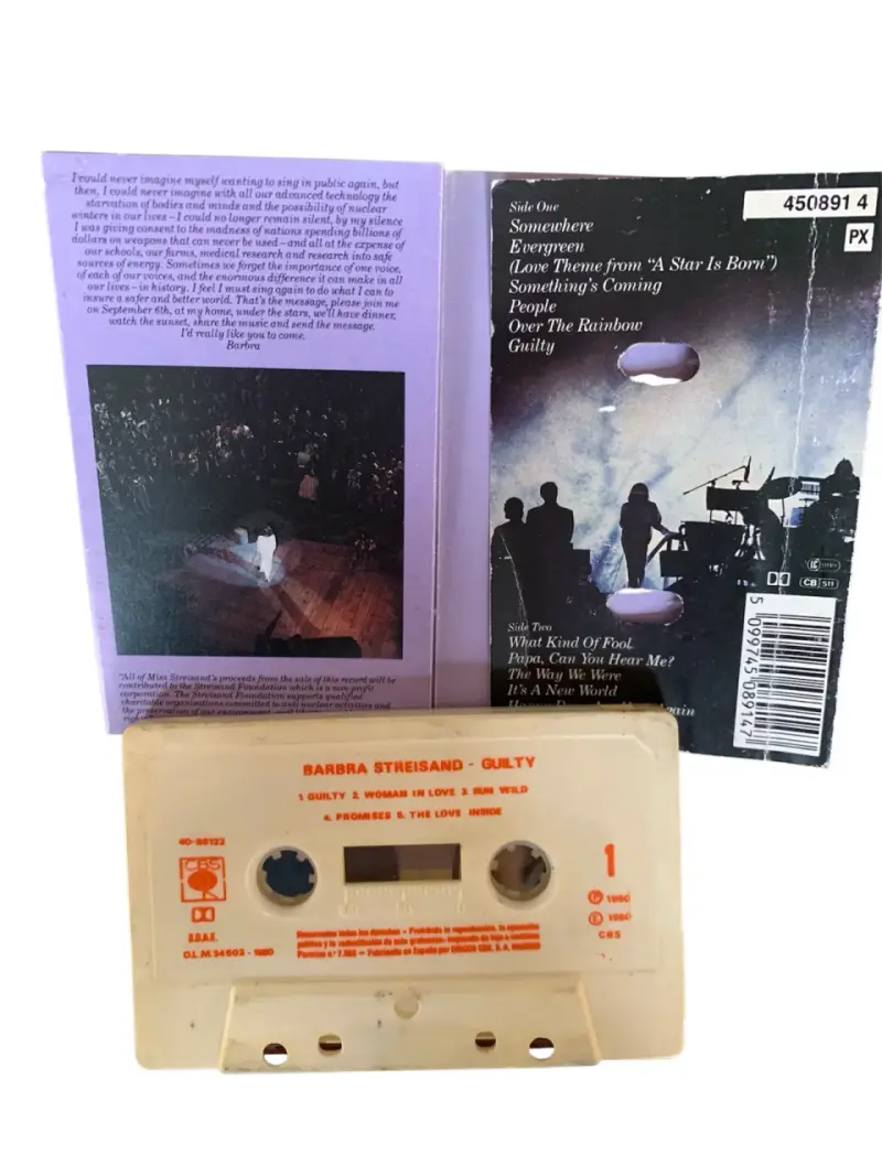 Cassette Barbra Streisand One Voice - 2