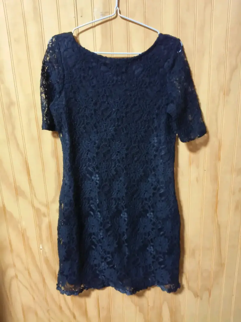 Vestido azul estampado - 2