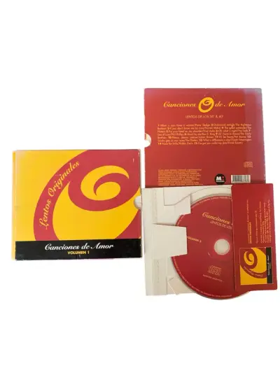 CDs Canciones de Amor Vol. 1 y 2 - miniatura 1