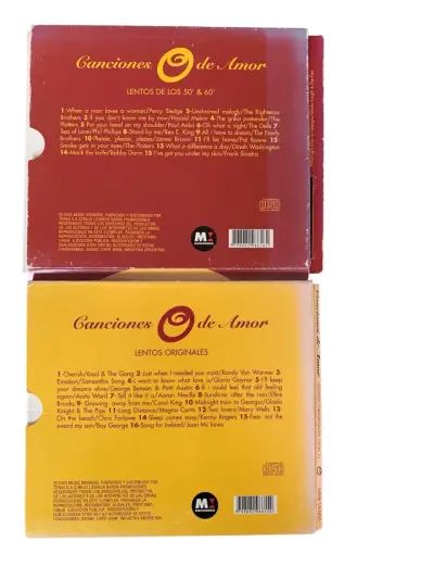 CDs Canciones de Amor Vol. 1 y 2 - miniatura 2
