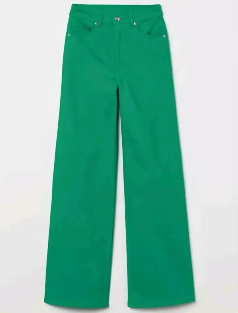 Jeans verdes mujer - 2
