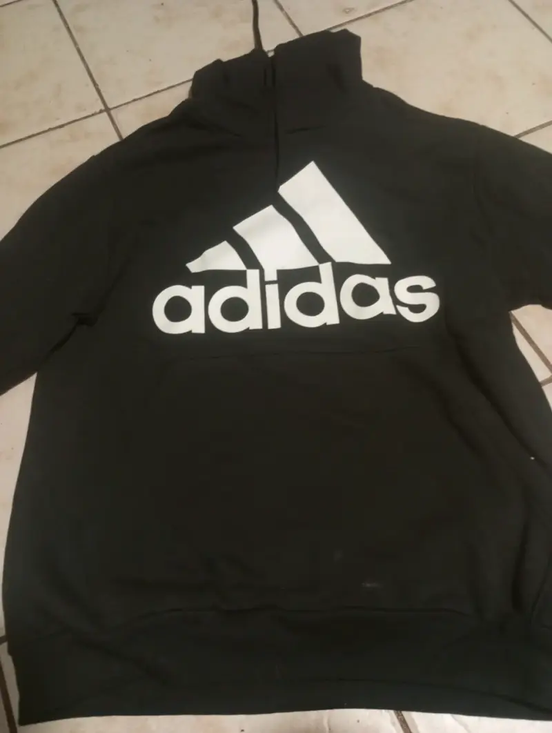 Polerón adidas negro - 2