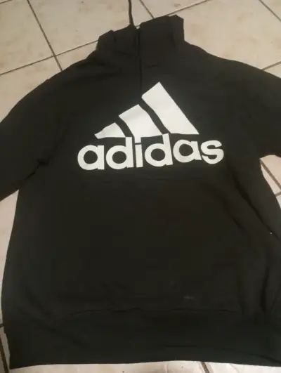 Polerón adidas negro - miniatura 2