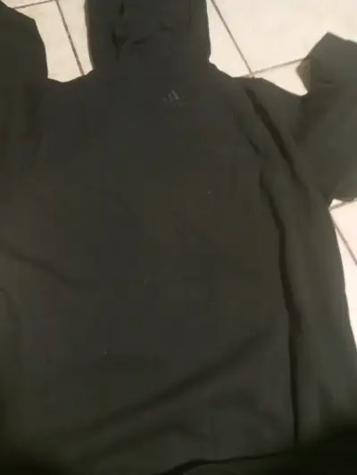 Polerón adidas negro - miniatura 4