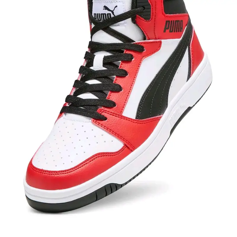 Zapatillas deportivas rojas y blancas - 6