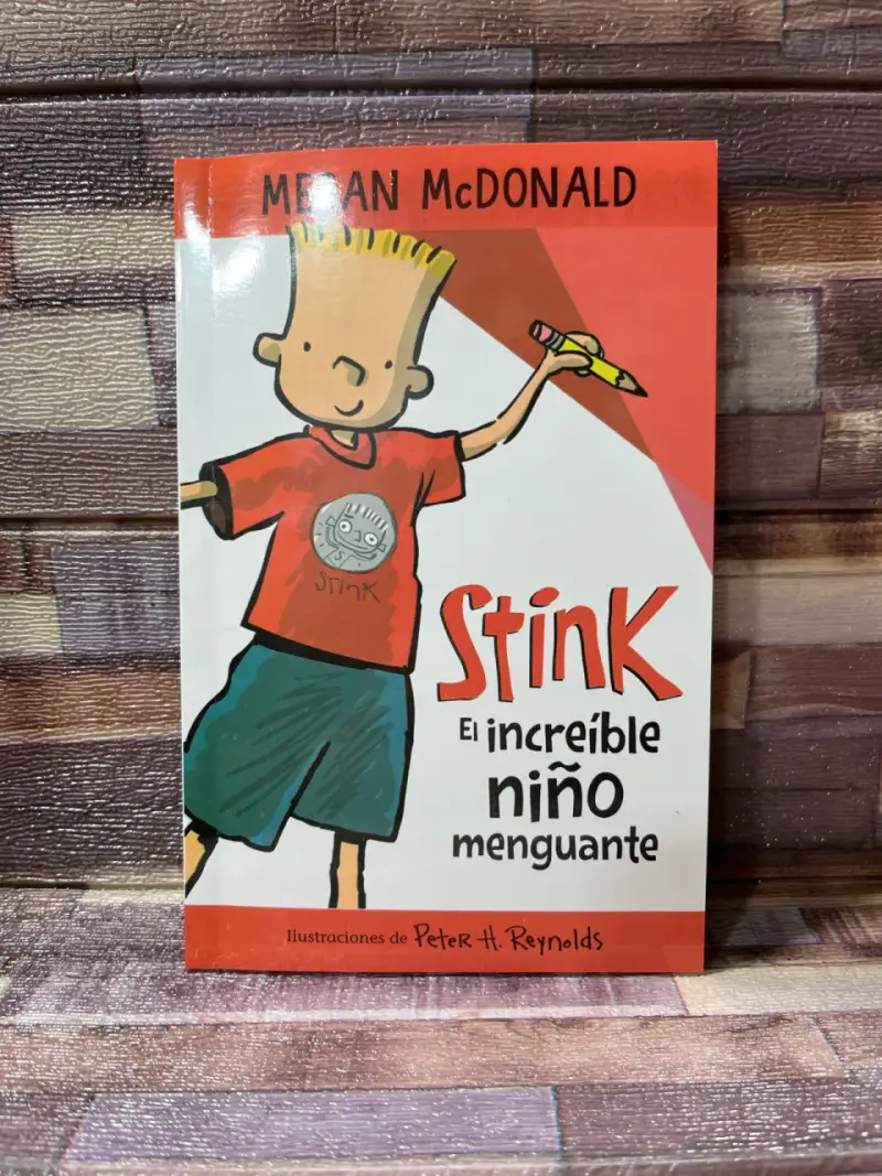 Libro 'Stink, el increíble niño menguante'