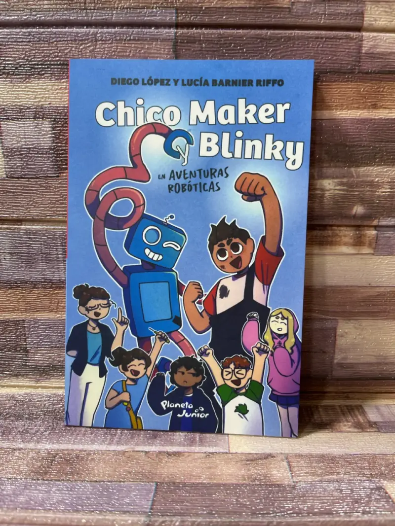 Libro Chico Maker y Blinky