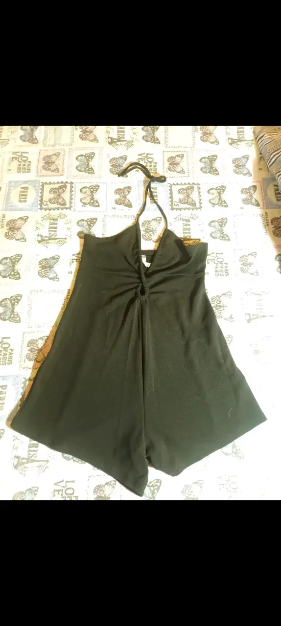 Enterito negro elegante - 1