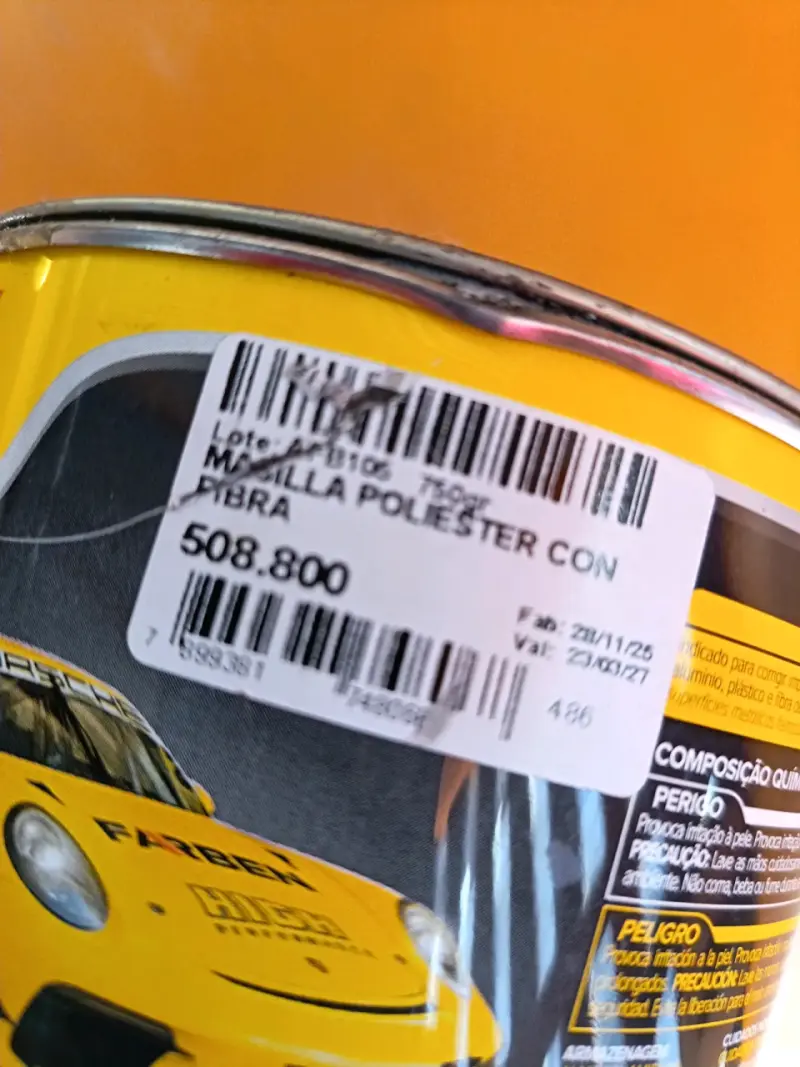 Resina poliéster automotriz Farben - 3
