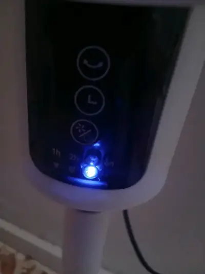 Ventilador de pie blanco - miniatura 2