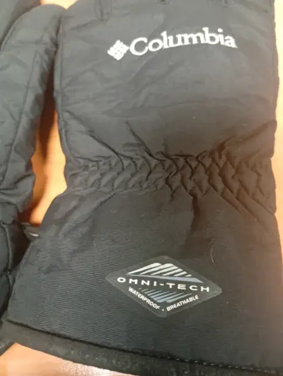 Guantes Columbia negros impermeables - miniatura 2